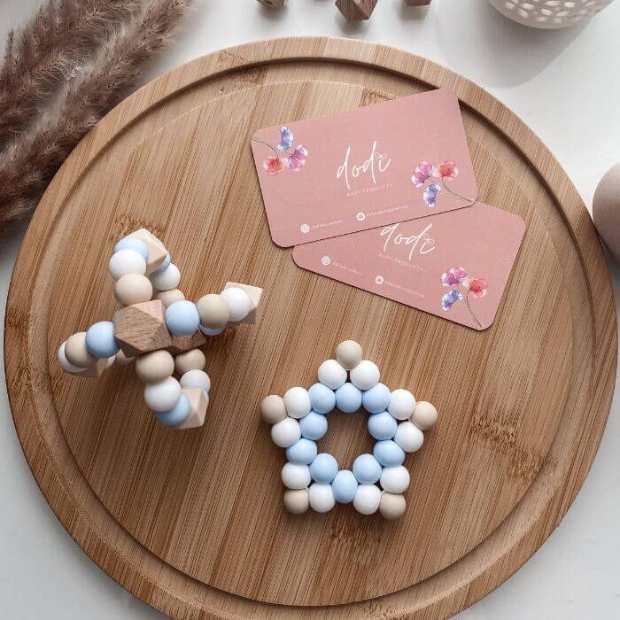 Dodi baby S box Púder kék